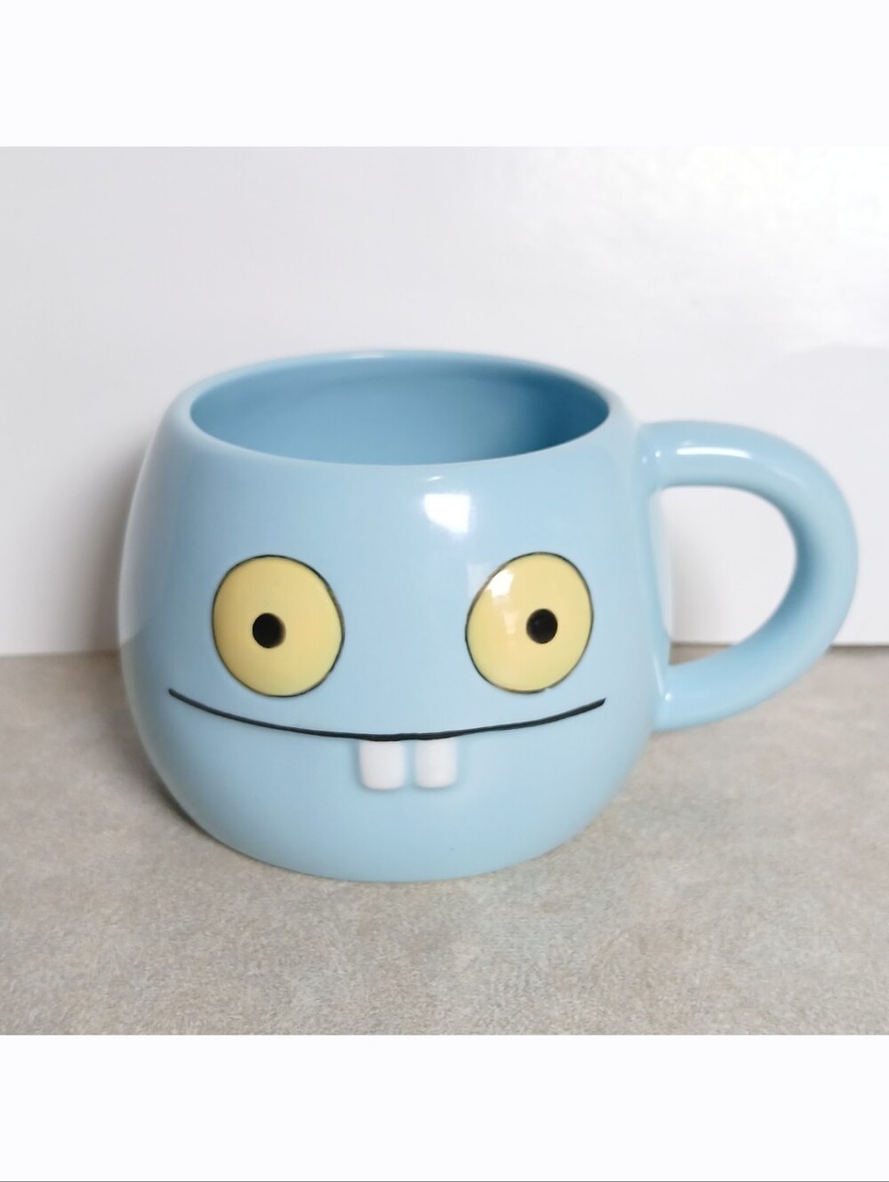 Uglydoll Ugly Doll Blue BABO Ceramic Cup Mug 10 Oz Year 2010